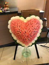 SY300 心形玫瑰花圈